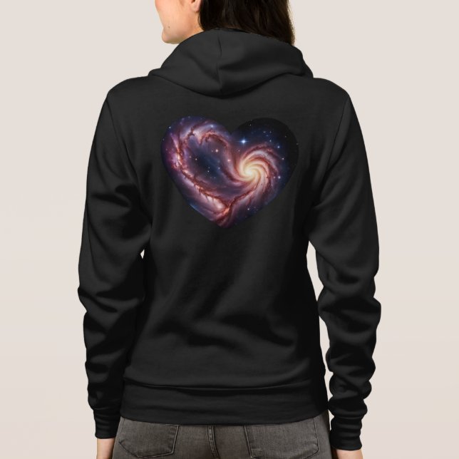 Sudadera Galaxia del Corazón (Reverso)