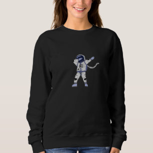 Sudadera Galaxia Espacial Dab Astronauta Dabbing Para Niños