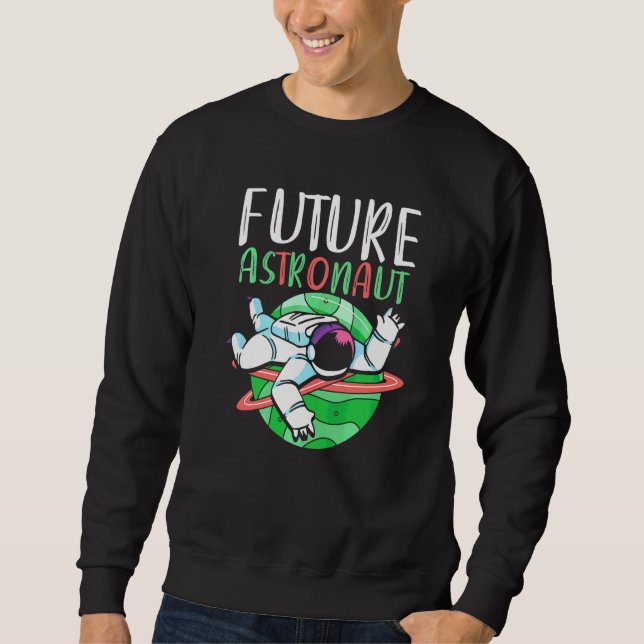 Sudadera Galaxia Planeta Espacio Exterior Ciencia Universo  (Anverso)