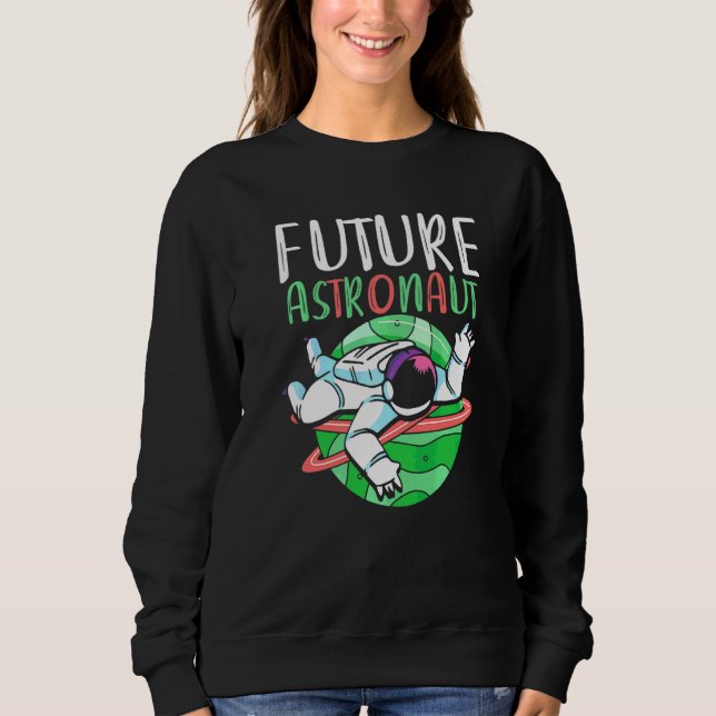 Sudadera Galaxia Planeta Espacio Exterior Ciencia Universo  (Anverso)