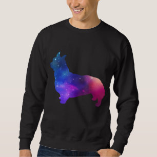 Sudadera Galaxy Corgi Espacio De Perros Y Stars Lover Regal