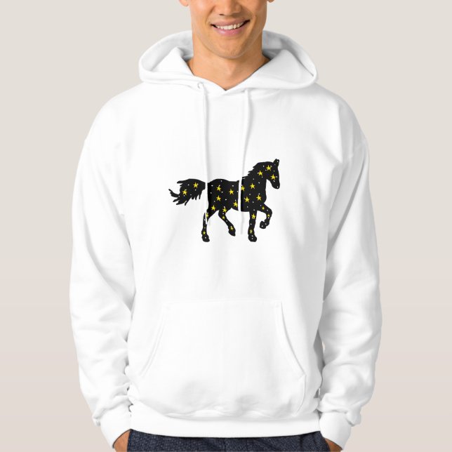 Sudadera Galaxy Horse Icon Sweatshirt – Astrology Identity  (Anverso)