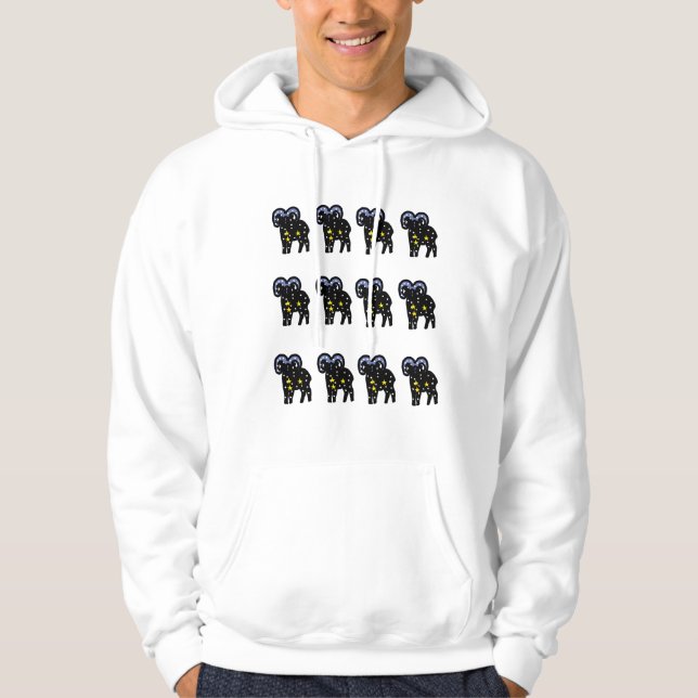 Sudadera Galaxy Ram – Identidad de signo de fuego  (Anverso)
