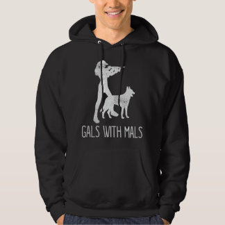Sudadera Gales con machos Malinois belga Lover Pullover Hoo