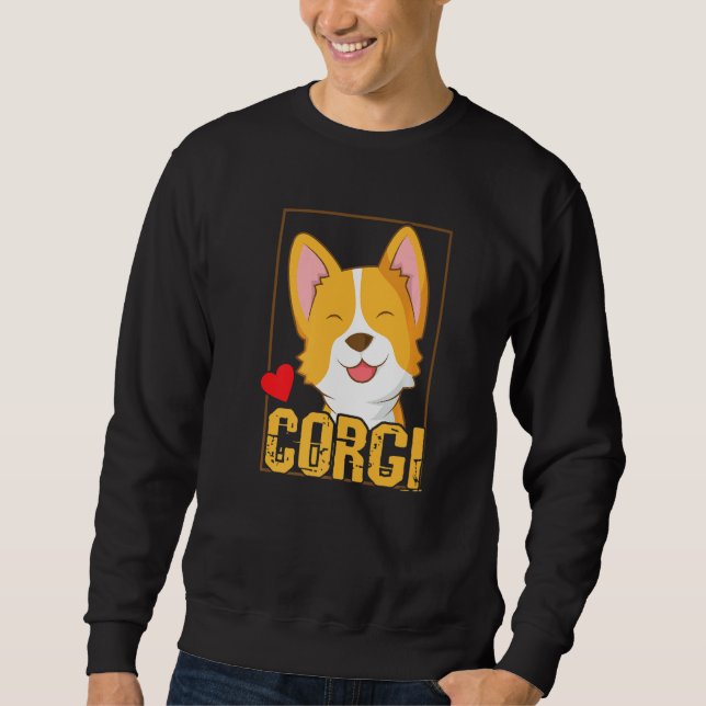 Sudadera Galés Corgi Cardigan Dog (Anverso)