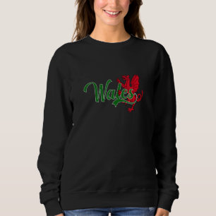 Sudadera Gales Fútbol Galés Rugby Dragón para hombres mujer