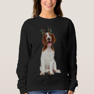 Sudadera Galesa Springer Navidades españoles de renos Perro