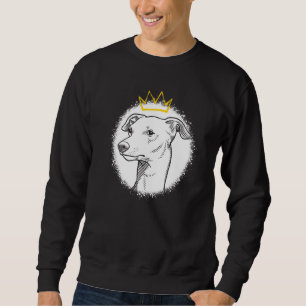 Sudadera Galgo italiano con corona  
