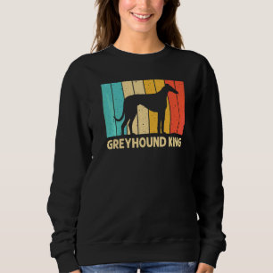 Sudadera Galgo para hombres papá rescate de galgo italiano