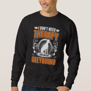 Sudadera Galgo Whippet Terapia Greyhound Galgo