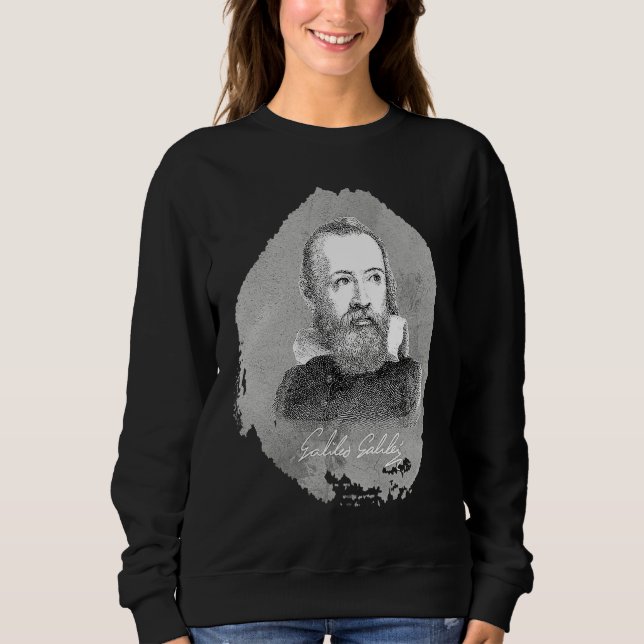 Sudadera Galileo Galilei Italian Scientist (Anverso)
