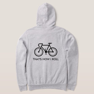 Sudadera Galleta con cremallera gris con graciosa cita en b