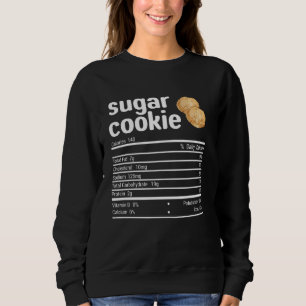 Sudadera Galleta de Azúcar Información Nutricional de Comi