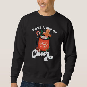 Sudadera Galleta de jengibre Navidad Chocolate Caliente Ten