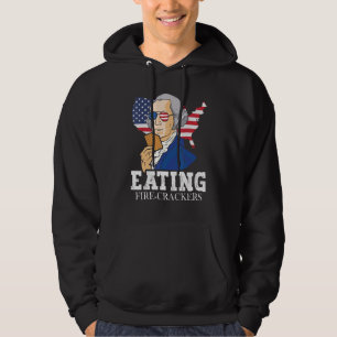 Sudadera Galleta de Washington Comiendo Galletas de Fuego 4