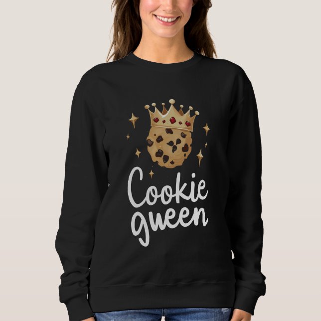 Sudadera Galletas de chocolate con galletas reina (Anverso)