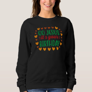 Sudadera Galletas de Jesús de Navidad Muérdago Muñeco de Ni