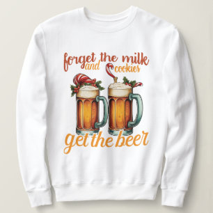 Sudadera Galletas de leche divertidas arte de palabra de ce