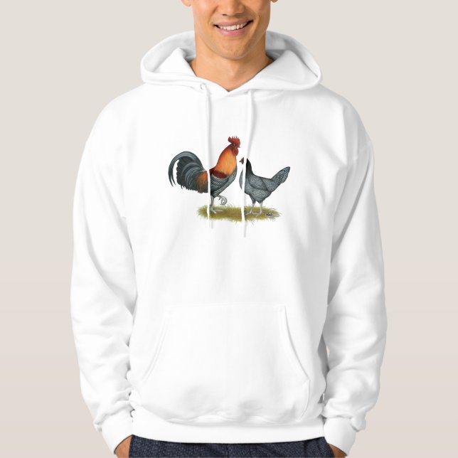 Sudadera Gallina azul de Delaware (Anverso)