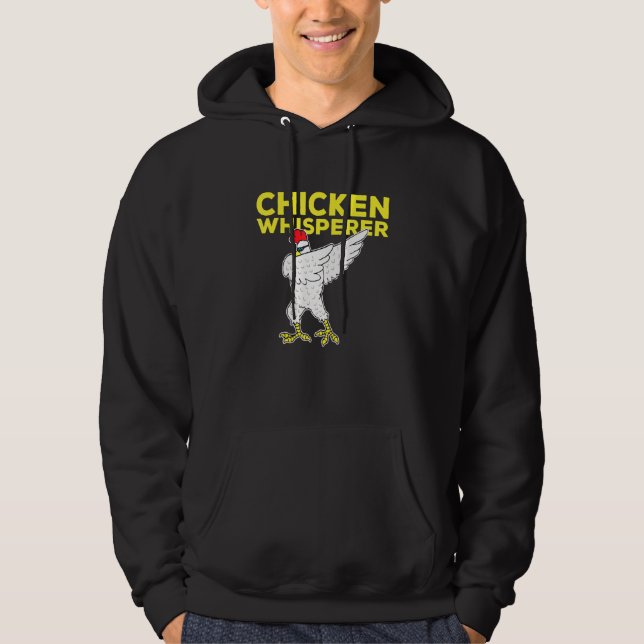 Sudadera Gallina Susurradora Pollo Dabbing Con Gafas De Sol (Anverso)