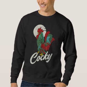 Sudadera Gallo De Cocky Para Pollo