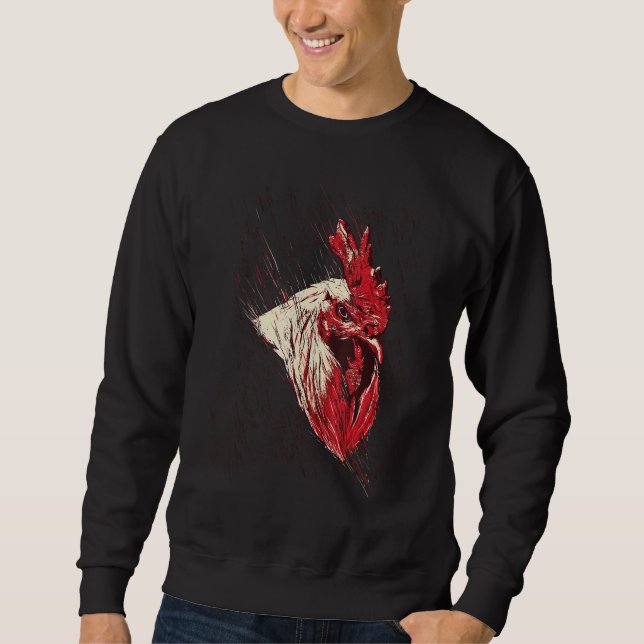 Sudadera Gallo de granjero (Anverso)