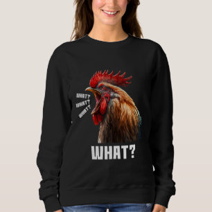 Sudadera Gallo Enfadado Sarcástico Genial Diseño Gráfico Gr