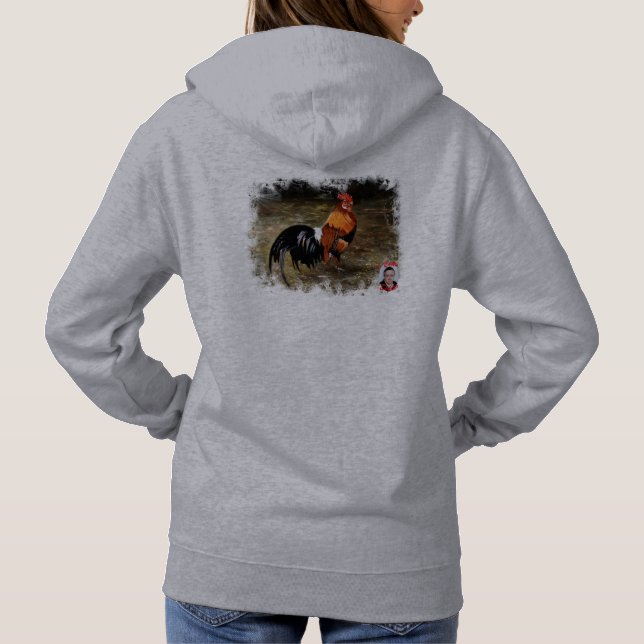 Sudadera Gallo/Galo/Rooster (Reverso)