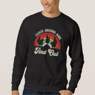 Sudadera Gallo Retro Averigua Pollo   2