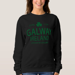 Sudadera Galway 14 Del Condado De Ancestía Irlandés