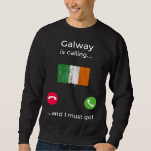 Sudadera Galway está llamando y debo ir Irlanda