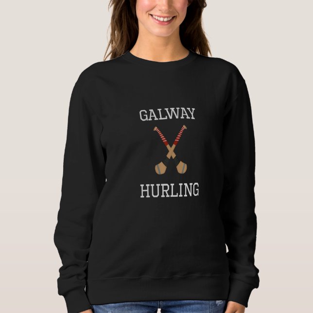 Sudadera Galway Hurling Irish County Ireland Hurling (Anverso)