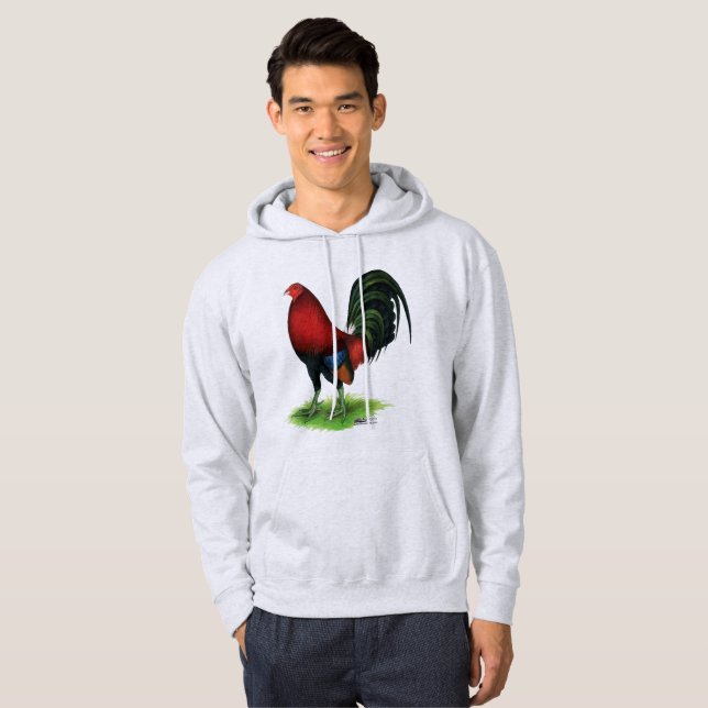 Sudadera Gamecock: rojo oscuro (Anverso completo)