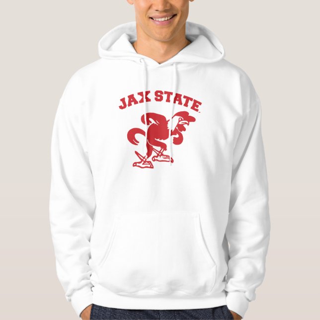 Sudadera Gamecocks estatales JAX de la Universidad Estatal  (Anverso)