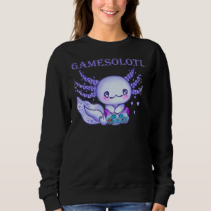 Sudadera Gamer Axolotl Cute Axolotl Gaming Video Gamer