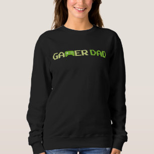 Sudadera Gamer Dad Funny Gaming Video Gamer Retro de 8 bits