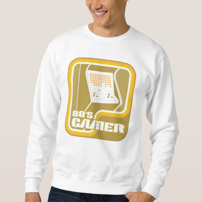Sudadera Gamer de los años 80 (Anverso)