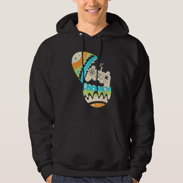 Sudadera Gamer Easter Egg Animals Gamer Easter Bunny Boys G (Anverso)