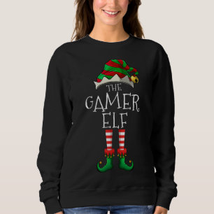 Sudadera Gamer Elf Funny Mating Family Gaming ELF Christm