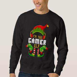Sudadera Gamer Elf Merry Christmas Xmas Party Family Matchi
