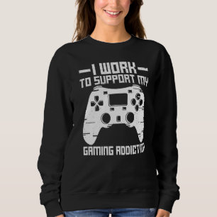 Sudadera Gamer En Línea Para Un Nerd De Controlador