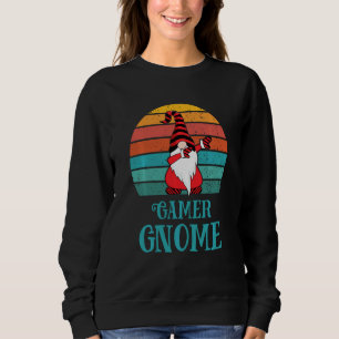 Sudadera Gamer Gnome Dabbing Retro Familia Coincidencia Chr