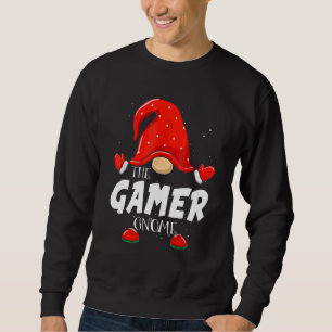 Sudadera Gamer Gnome Grupo Familiar Partido Navidad Combina