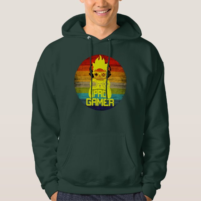 SUDADERA GAMER PRO - FRIKI DE LOS JUEGOS (Anverso)