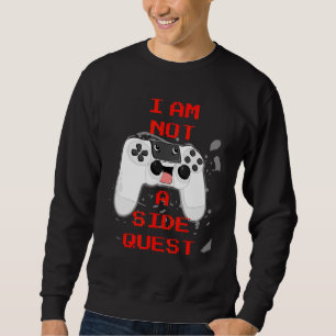 Sudadera Gamer que ama el videojuego Mmorpg Rpg Quest Desi
