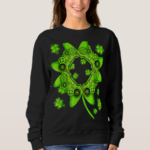 Sudadera Gamer St Patricks Day Video Game Controller Shamro