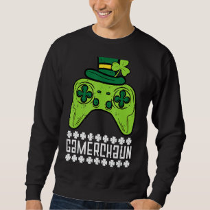 Sudadera Gamerchaun Irish Gamer Paddys Men St Patrick Day B