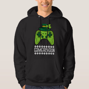 Sudadera Gamerchaun Irish Gamer Paddys Men St Patrick Day B
