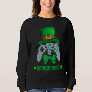 Sudadera Gamerchaun Irish Gaming St Patricks Day Boys Men G