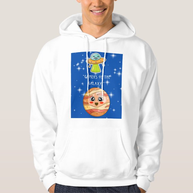 SUDADERA GAMERS DE LA GALAXIA  (Anverso)